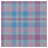 青紫色の格子模様 ファブリック (クローズアップ)