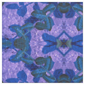 青紫色の歩道の植物 ファブリック (クローズアップ)