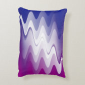 青紫色の白 アクセントクッション (裏面(縦))
