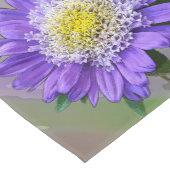 青紫色花 ショートテーブルランナー (コーナー)