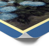 青紫陽花の少女 ポスター (角)