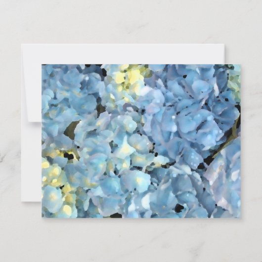 青紫陽花の新住所のお知らせ 案内状 (裏面)