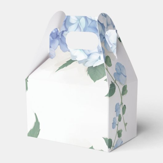 青紫陽花の植物性ベビーシャワー フェイバーボックス (裏面サイド)