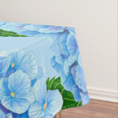青紫陽花ウェトロール模様 テーブルクロス (インサイチュ)