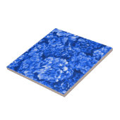 青紫陽花セラミックタイル タイル (側面)