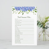 青紫陽花フローラが人を見つける (スタンド正面)