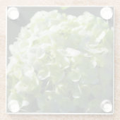 青紫陽花 ガラスコースター (裏面)