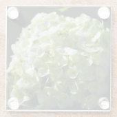 青紫陽花 ガラスコースター (裏面)