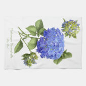 青紫陽花 キッチンタオル (横)