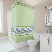 青紫陽花 シャワーカーテン (インサイチュ)