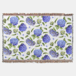 青紫陽花 スローブランケット