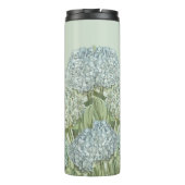 青紫陽花/セージ緑 タンブラー (裏面)