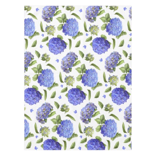 青紫陽花 テーブルクロス (正面)