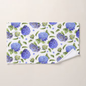 青紫陽花 バスタオルセット (ハンドタオル)