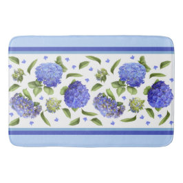 青紫陽花 バスマット