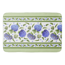 青紫陽花 バスマット