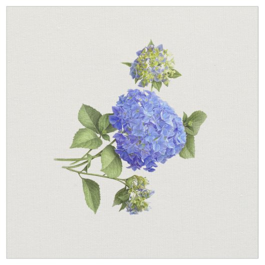 青紫陽花 ファブリック (クローズアップ)