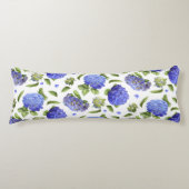 青紫陽花 ボディピロー (正面)