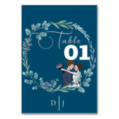 青結婚い恋人たち テーブルナンバー (裏面)