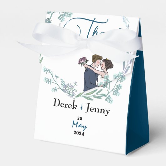 青結婚い恋人たち フェイバーボックス (正面サイド)