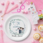 青結婚い恋人たち ペーパープレート (パーティー)