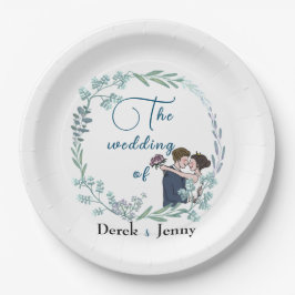 青結婚い恋人たち ペーパープレート