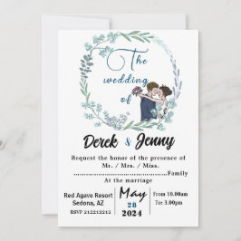 青結婚い恋人たち 招待状