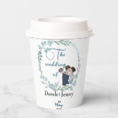 青結婚い恋人たち 紙コップ (裏面)