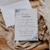 青結婚は記憶を愛する印を 招待状