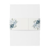 青結婚スペインの 招待状ベリーバンド (裏面例)