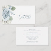 青結婚色 エンクロージャーカード (正面/裏面)