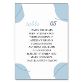 青結婚色 テーブルナンバー (裏面)