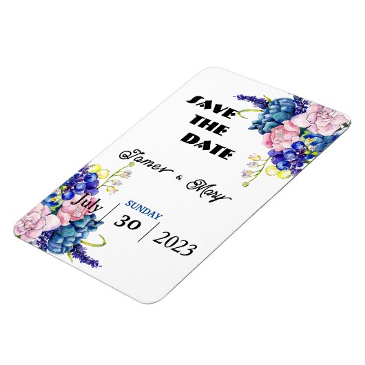 青結婚色 マグネット (左側)