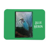 青絵を描いヘロンの可撓性磁石 マグネット (横)