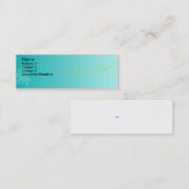 青絵を描スプラットカスタマイズ-  スキニー名刺 (正面/裏面)