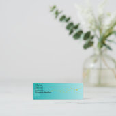 青絵を描スプラットカスタマイズ-  スキニー名刺 (スタンド正面)