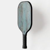 青絵を描木材 ピックルボールラケット (左)