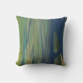 青絵を描緑 クッション (正面)