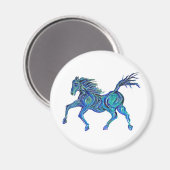 青絵を描馬 マグネット (正面/裏面)