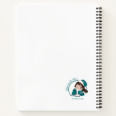 青絵を描鳳凰スパイラルノートブック/ジャーナル ノートブック (裏面)