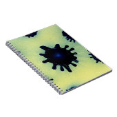 青絵を描（ばちゃばちゃ）跳ねる ノートブック (右側)