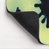 青絵を描（ばちゃばちゃ）跳ねる マウスパッド (コーナー)