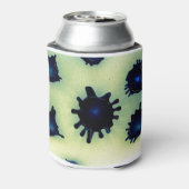 青絵を描（ばちゃばちゃ）跳ねる 缶クーラー (缶裏面)