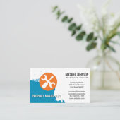 青絵を描 |大工の手工具 名刺 (スタンド正面)