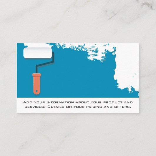 青絵を描 |大工の手工具 名刺 (裏面)