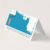 青絵を描 |大工の手工具 名刺 (裏面)