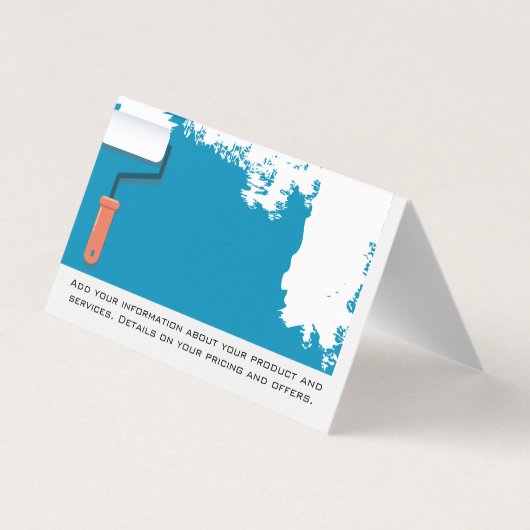 青絵を描 |大工の手工具 名刺 (裏面)