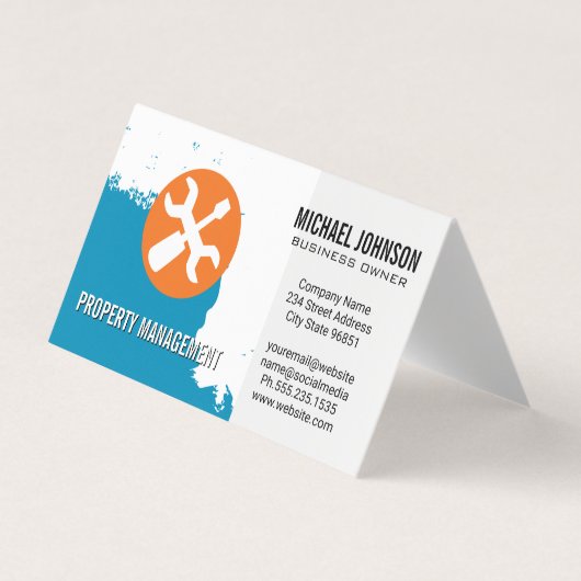 青絵を描 |大工の手工具 名刺 (正面)