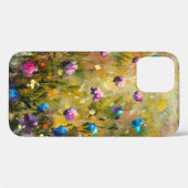 青絵画いピンク色のフルの近くの美しい牧草地 Case-Mate iPhoneケース (裏面 (横))