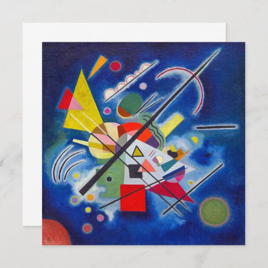 青絵画色 | Wassily Kandinsky | (正面/裏面)